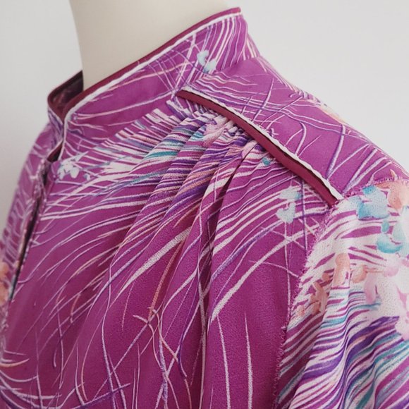 Refashioned Vintage Swing Dress (M/L) - Picture 9 of 10